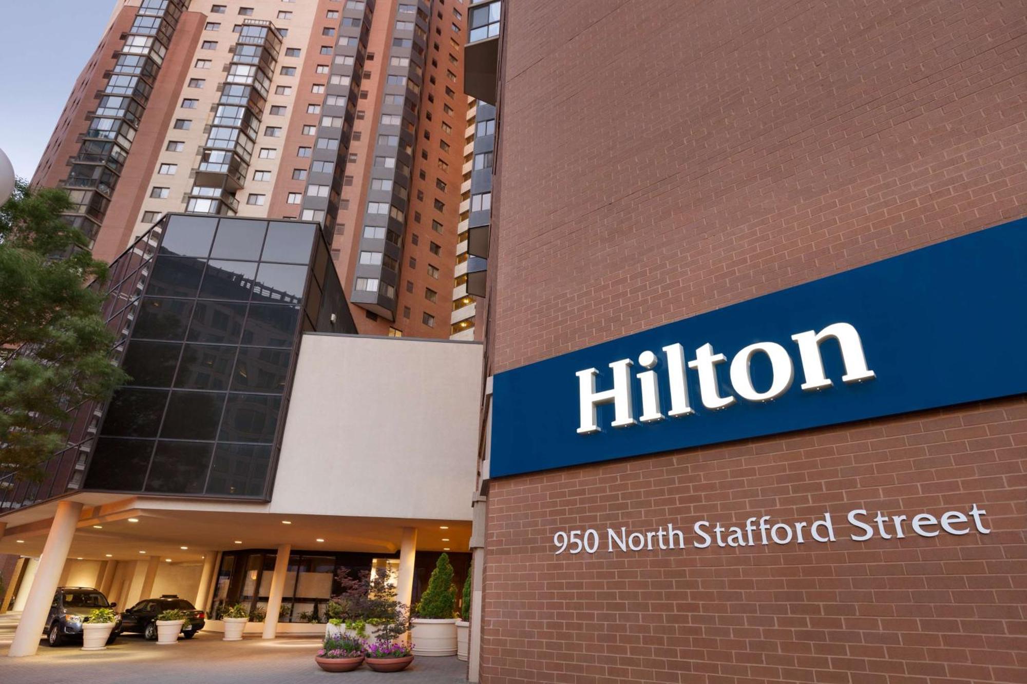 Hotel Hilton Arlington Exterior foto